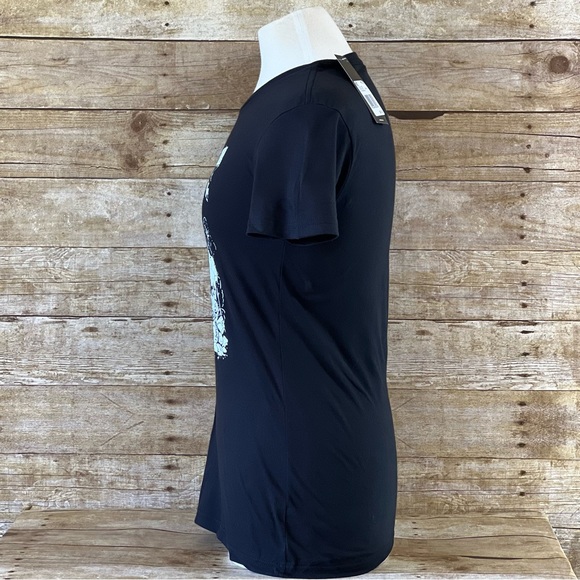 Adidas Terrex Sz Small Womens Black Graphic Tee - Picture 9 of 10